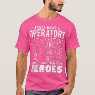 Ham Radio Operator Funny Radio Amateur Dad Mens T Shirt