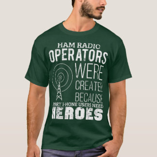 Ham Radio Operator Funny Radio Amateur Pappa Far T Shirt
