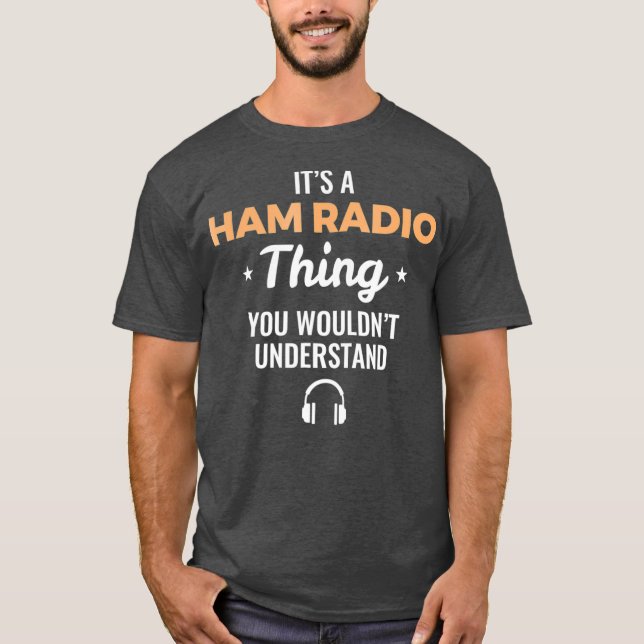 Ham Radio Operator Gift Tshirt T Shirt (Framsida)