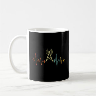 Ham Radio Operator Grandpa Pappa Amateur Radio Kaffemugg