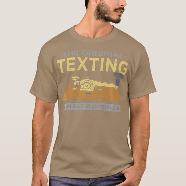 Ham Radio Operator - Original Texting T Shirt (Framsida)
