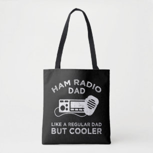 Ham Radio Pappa - som ett vanligt Pappa men kylare Tygkasse