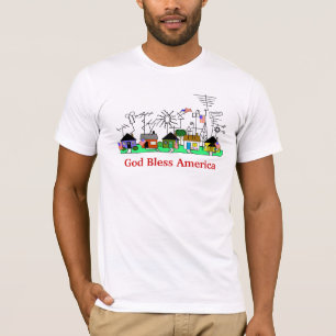 Ham Radio Patriotic Street TShirt Anpassa det! T Shirt