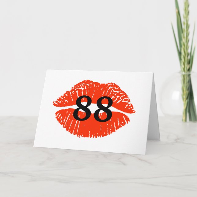 Ham Radio Romantic 88 Valentine's Card Helgkort (Framsida)