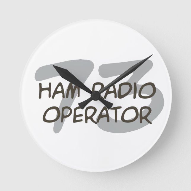 Ham Radio Rund Klocka (Framsida)