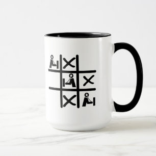 Ham Radio Tic Tac Toe Mugg