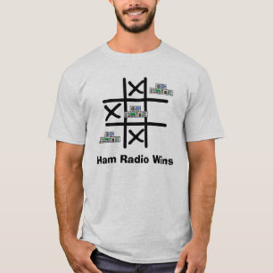 Ham Radio Tic Tac Toe T-Shirt