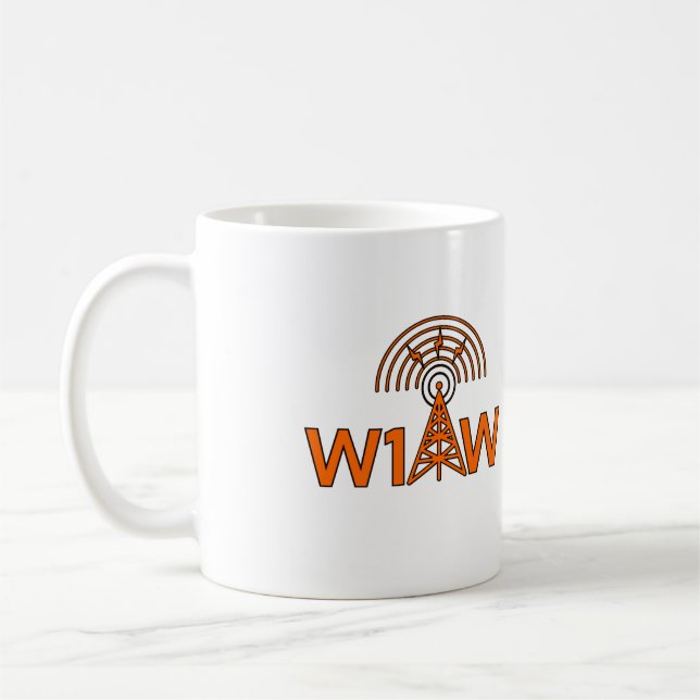 Ham Radio W1AW Kaffemugg (Vänster)