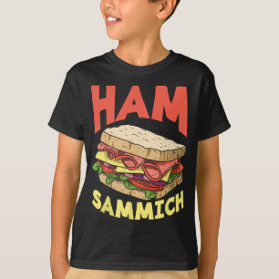 Ham Sammich Ham Sandwich Älskare Funny Sandwich T Shirt