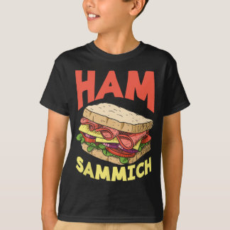 Ham Sammich Ham Sandwich Älskare Funny Sandwich T Shirt