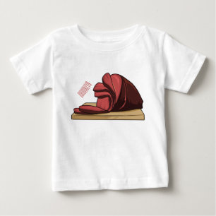Ham tecknad illustration t shirt