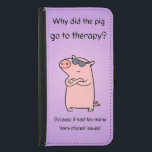 Ham-valfrågor! Plånboksfodral För Samsung Galaxy S5<br><div class="desc">Lägg din teknik i ett litet stycke humor och charm med vårt Mobila skydd för ham-otional Therapy. Det här skyddet handlar inte bara om skydd - det är en påstående av personlighet och skratt. Skydda din enhet med stil och njut av en daglig dos av stollig, allt i ett kompakt...</div>
