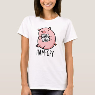 Ham-Younny Animal Gris Pun T Shirt