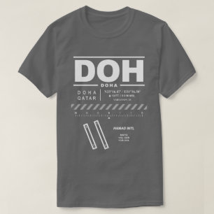 Hamad Internationell flygplats DOH T-Shrit Tröja