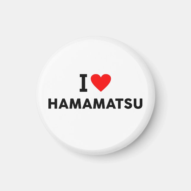 Hamamatsu Japan Magnet (Framsidan)