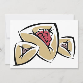 Hamantashen-inbjudan Inbjudningar