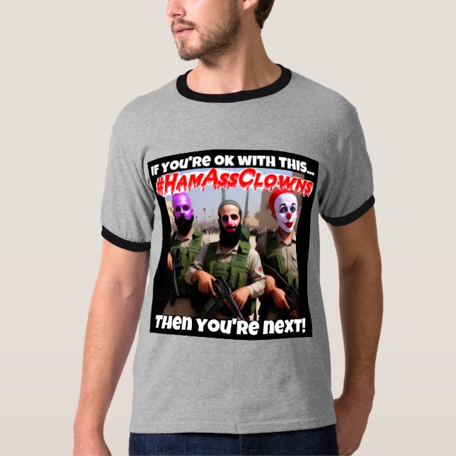 #HamAssClowns T-Shirt (Framsida)