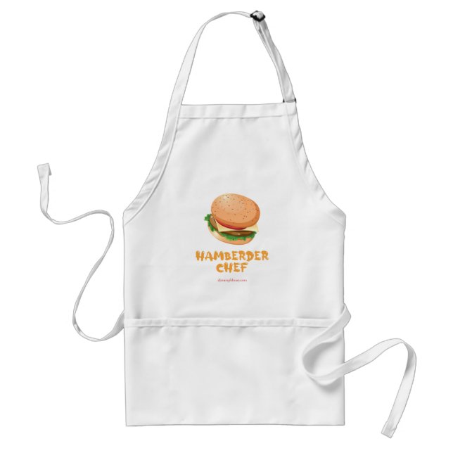 ’Hamberder Chef’ Apron Förkläde (Framsidan)