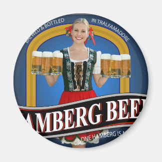 Hamberg Beer T-shirt från Raising Hope Magnet