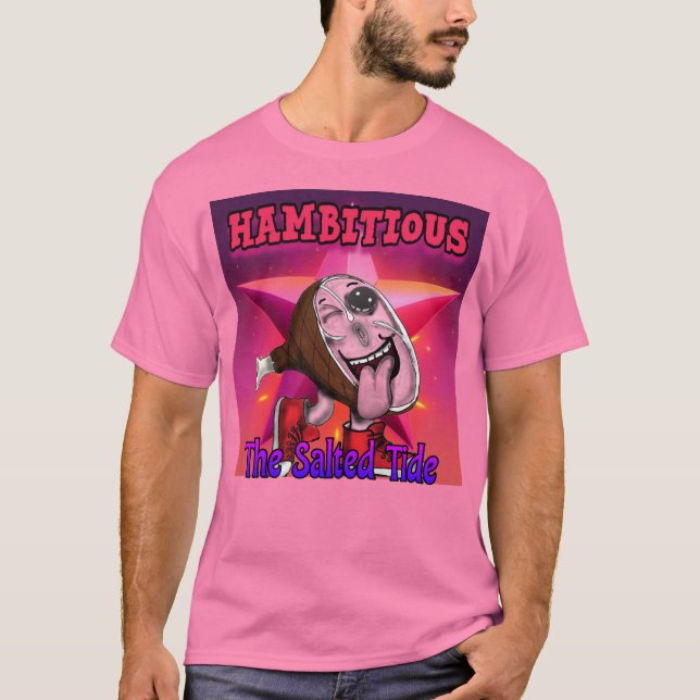 Hambitiös bakgrund Brinttrot 2023 T-Shirt (Framsida)