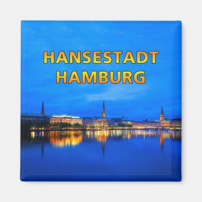 Hamburg 003Q Magnet (Framsidan)