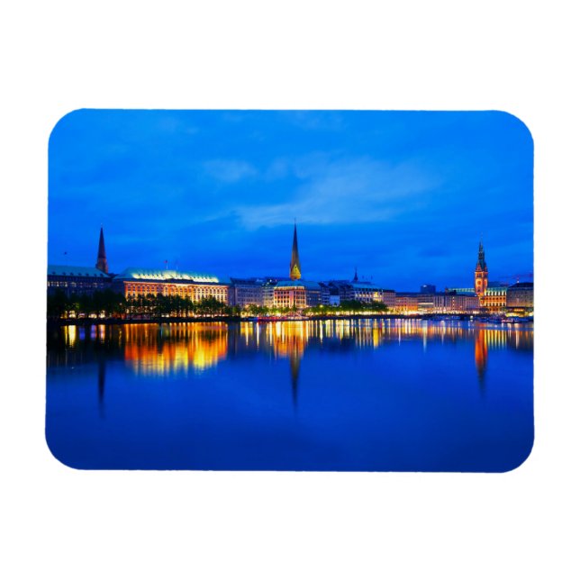 Hamburg 003S Magnet (Horisontell)