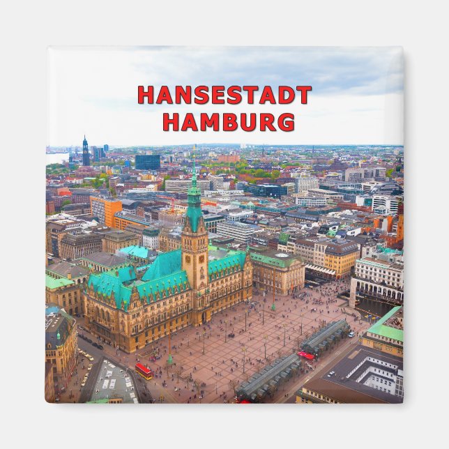 Hamburg 01B Magnet (Framsidan)