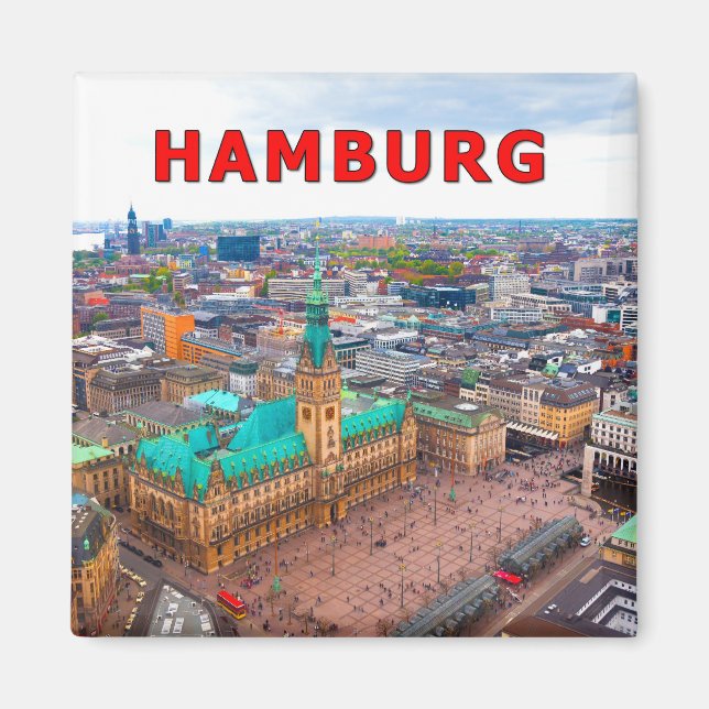 Hamburg 01C Magnet (Framsidan)
