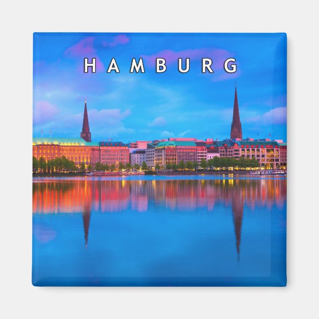 Hamburg 02U Magnet (Framsidan)