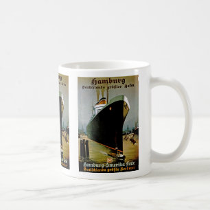 Hamburg-Amerika Line Kaffemugg