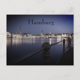 Hamburg Binnenalster Postkarte Vykort