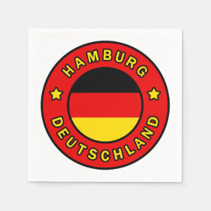 Hamburg Deutschland Pappersservett