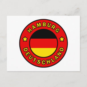 Hamburg Deutschland Vykort