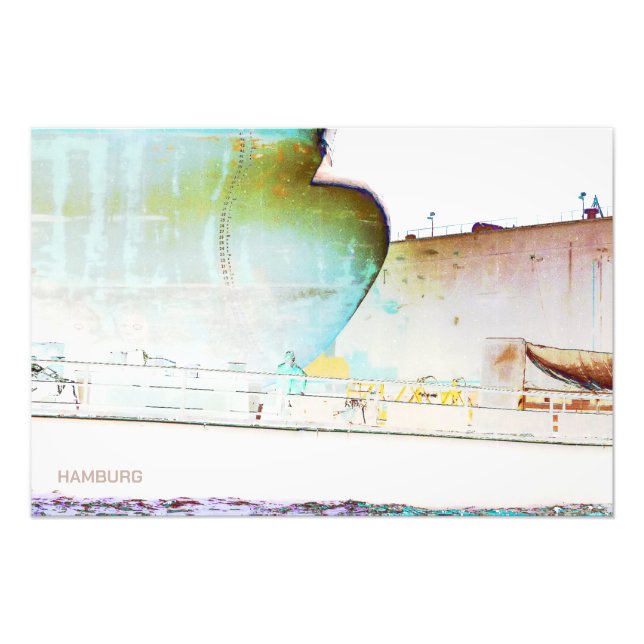 Hamburg Dock Work | SACHERS Art | Fototryck (Framsidan)
