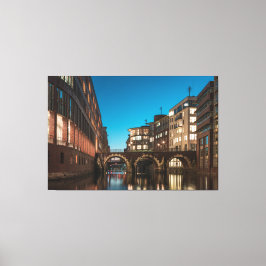 Hamburg EllernTorbrücke Canvastryck