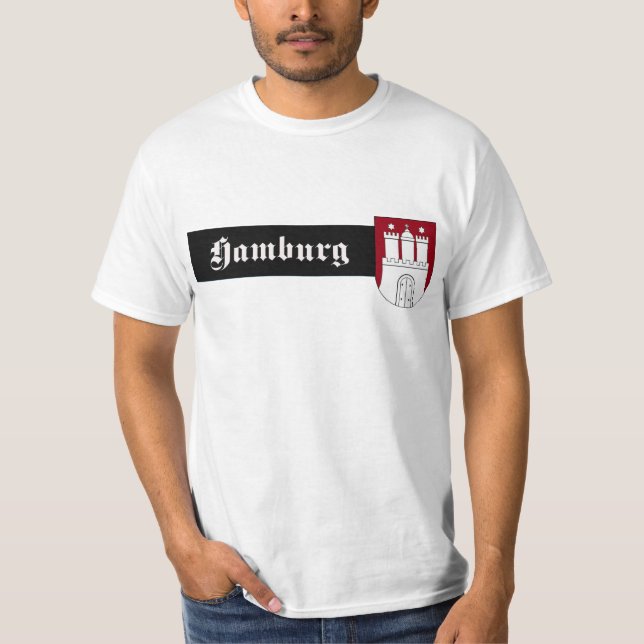 Hamburg Germany. T-shirt (Framsida)