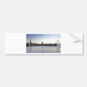 Hamburg Harbor Hafen Hamburger Deutschland Bildekal