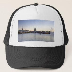 Hamburg Harbor Hafen Hamburger Deutschland Truckerkeps