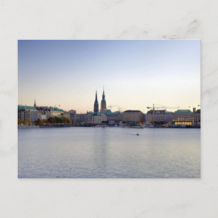 Hamburg Harbor Hafen Postcard Postkarte Vykort