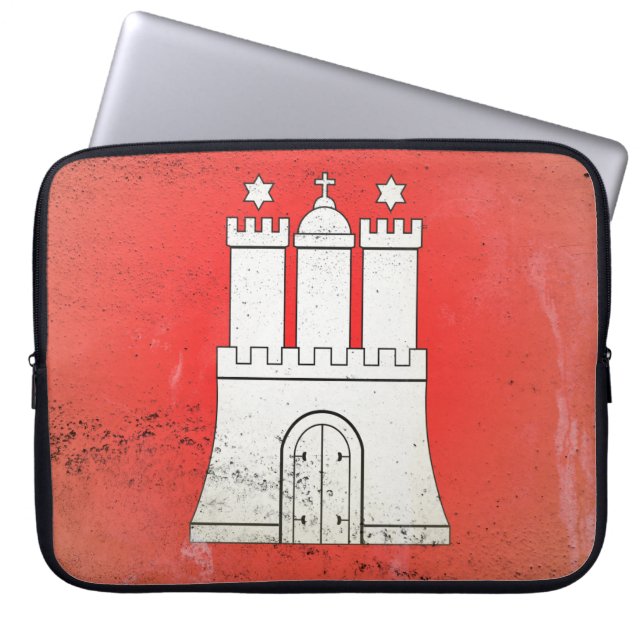 Hamburg Laptop Sleeve (Framsidan)