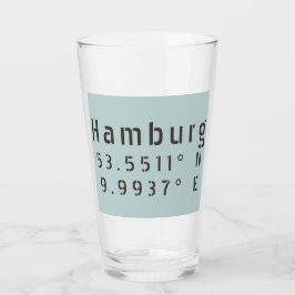 Hamburg Latitud Longitud Glaskopp