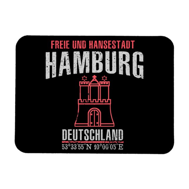 Hamburg Magnet (Horisontell)