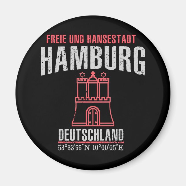 Hamburg Magnet (Framsidan)