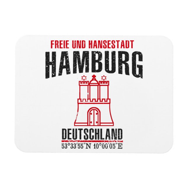Hamburg Magnet (Horisontell)