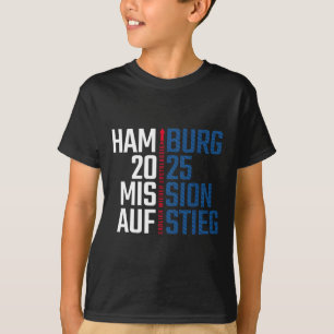 Hamburg Rise 2025 Fan Design Fotbollskärlek T Shirt