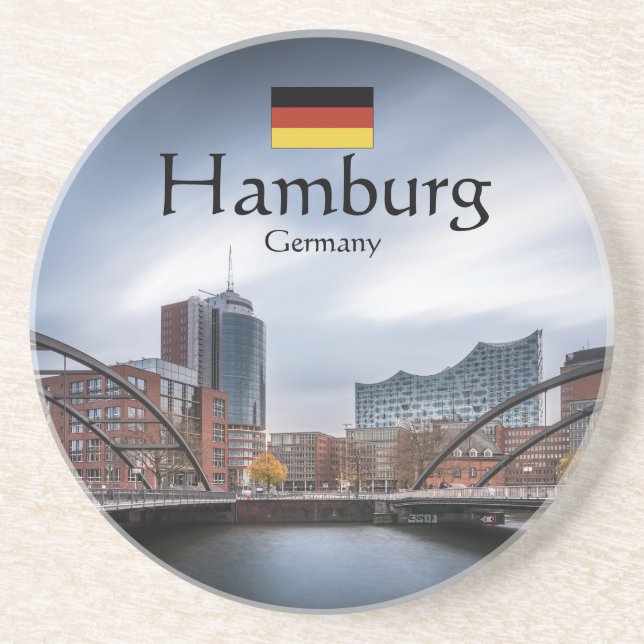 Hamburg Souvenir Underlägg (Framsidan)
