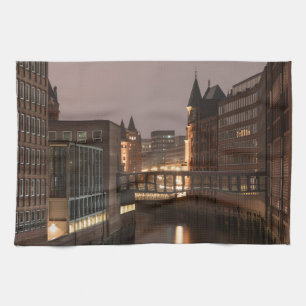 Hamburg Speicherstadt Kökshandduk
