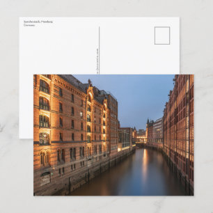 Hamburg Speicherstadt Vykort