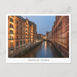 Hamburg Speicherstadt Vykort