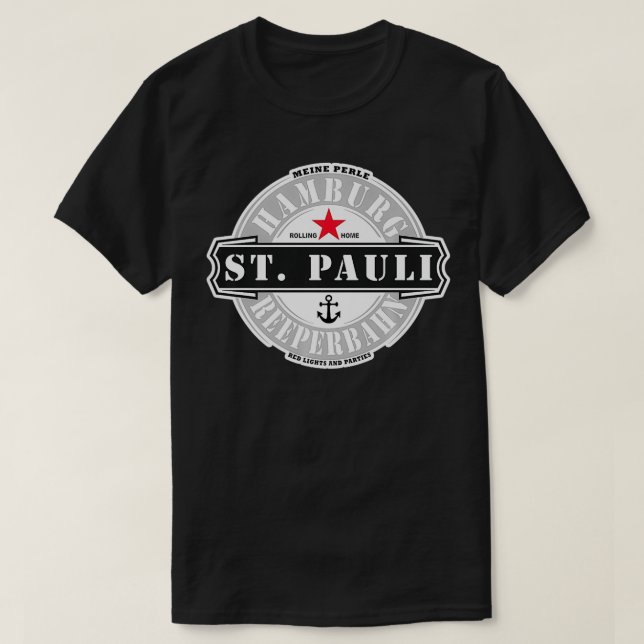 Hamburg St T Shirt (Design framsida)